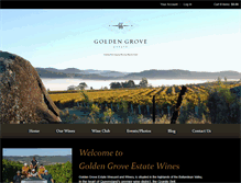 Tablet Screenshot of goldengroveestate.com.au